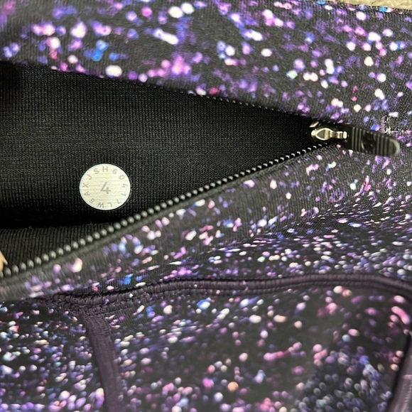 Lululemon 7/8 Gait Keeper Leggings Crystalline Purple Size 4 - Picture 6 of 7